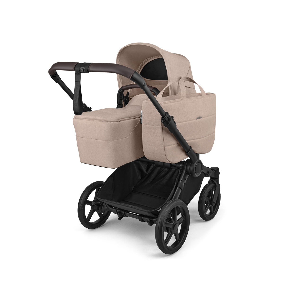 Bugaboo Donkey 6 Single Essential Stroller Bundle Desert Taupe