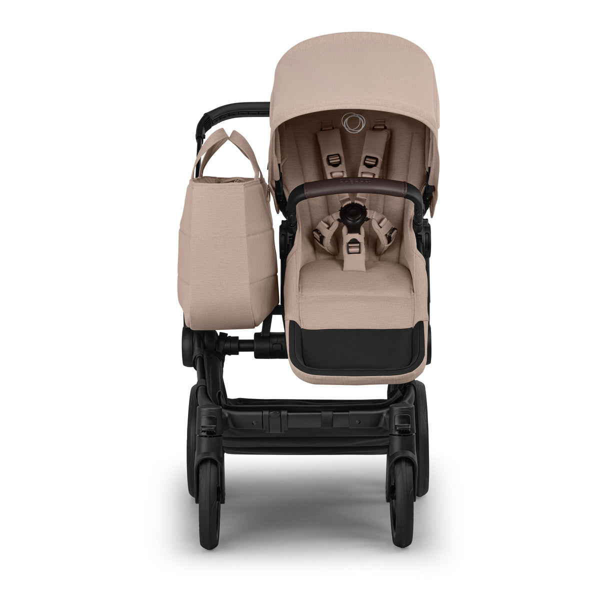Bugaboo Donkey 6 Single Essential Stroller Bundle Desert Taupe