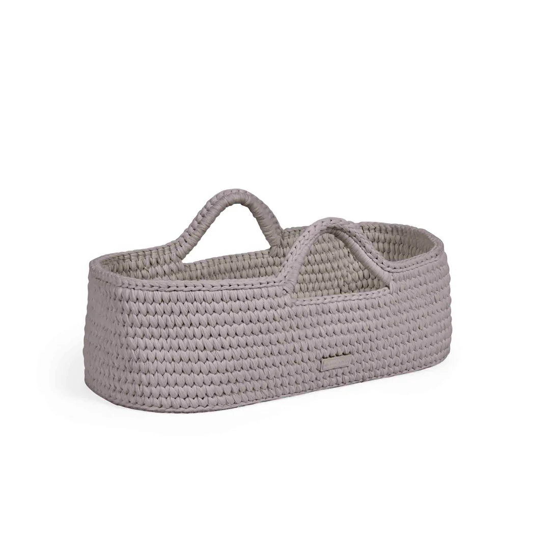 Ickle Bubba Nova Basket And Stand Crochet Tawny With Pine Stand