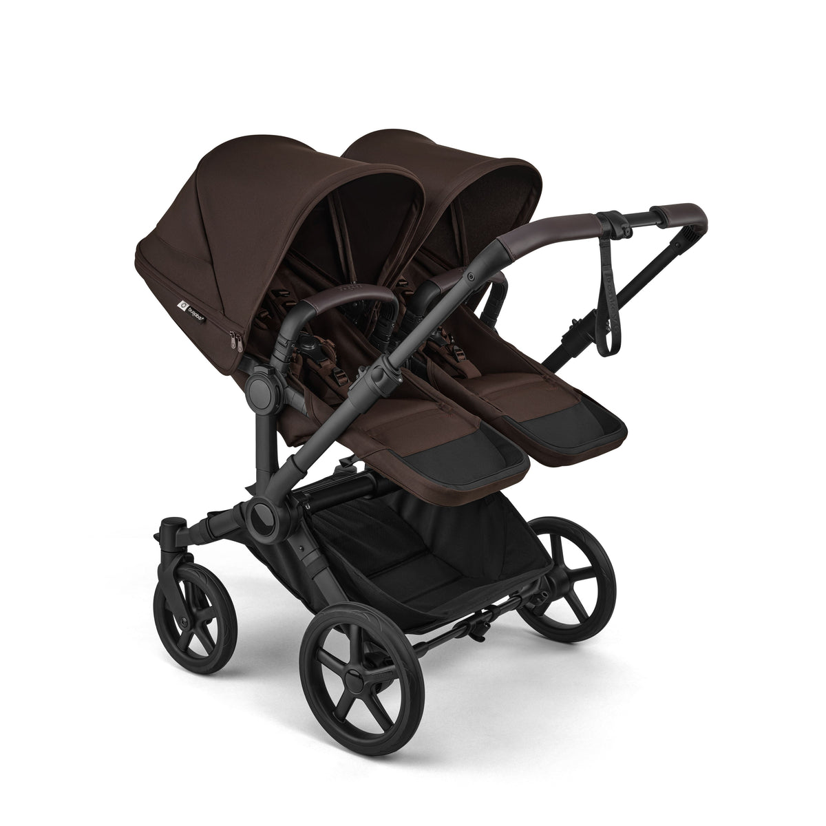 Bugaboo Donkey 6 Twin Essential pushchair bundle Cocoa Brown