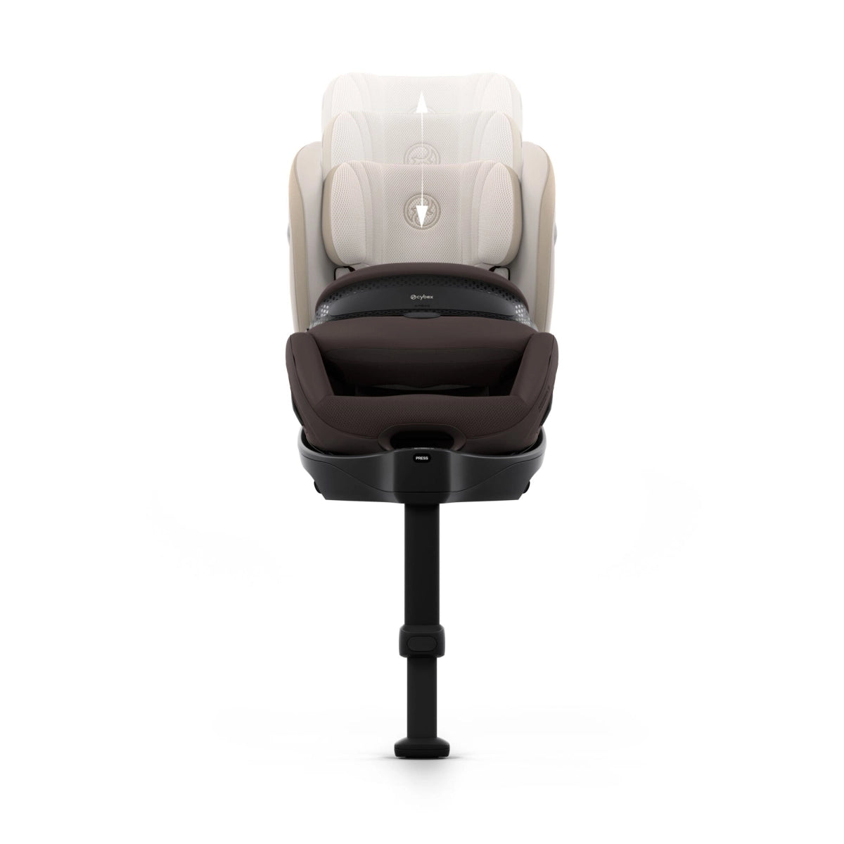 Cybex Anoris S Style i-Size 180 Airbag Car Seat - Amber Brown