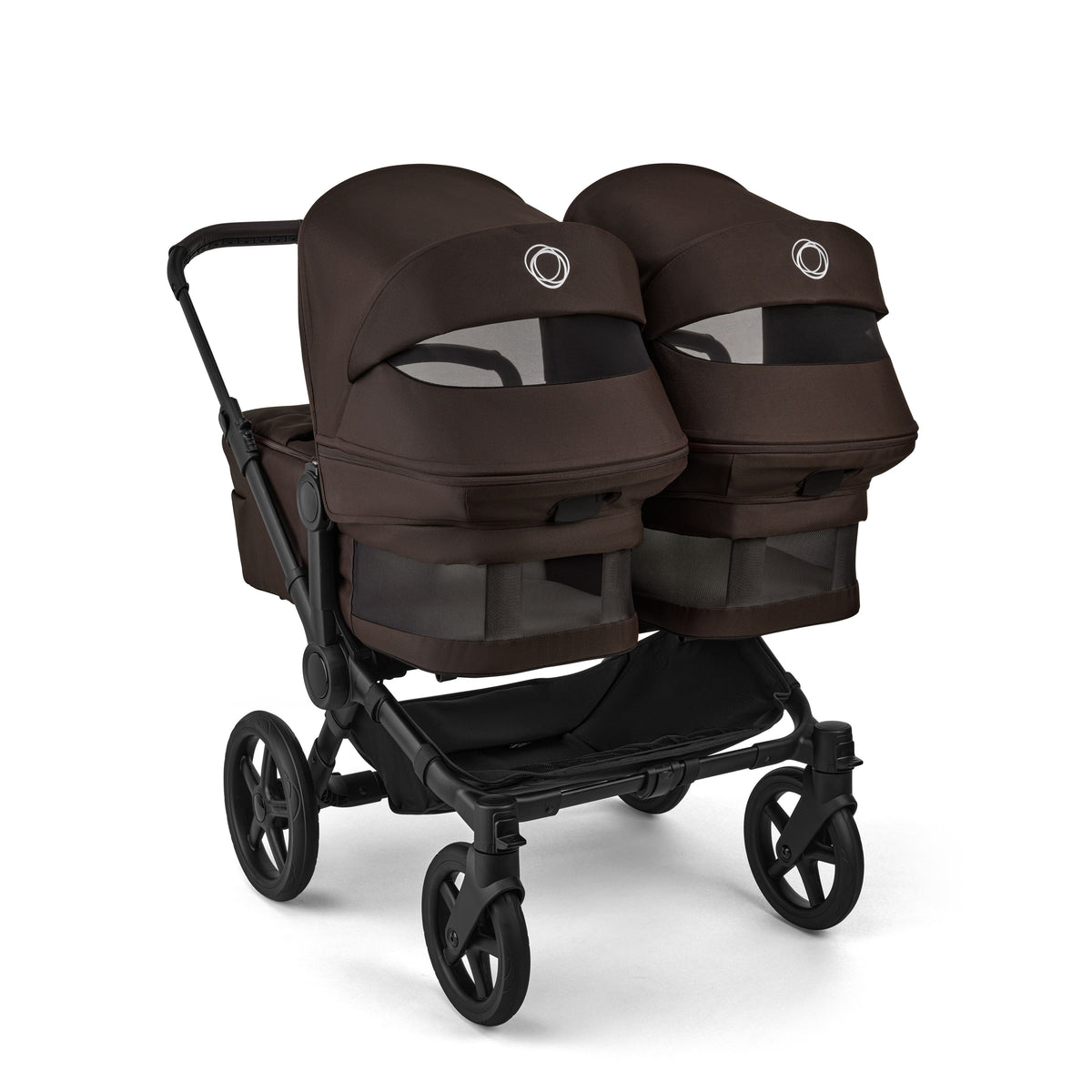 Bugaboo Donkey 6 Twin Essential pushchair bundle Cocoa Brown