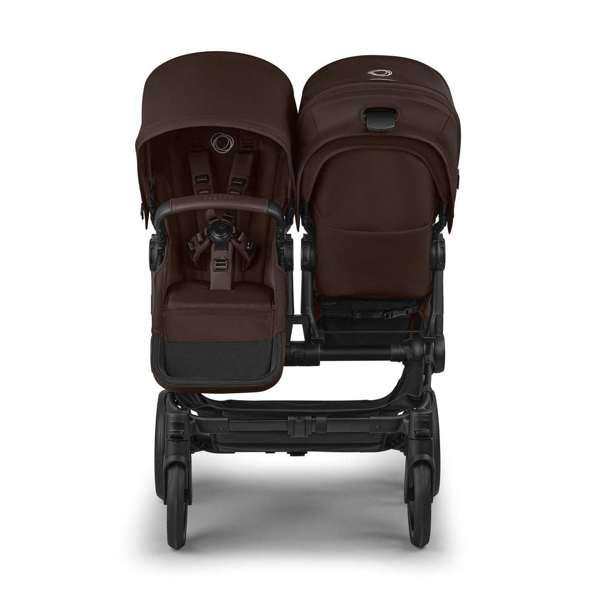 Bugaboo Donkey 6 Twin Essential pushchair bundle Cocoa Brown