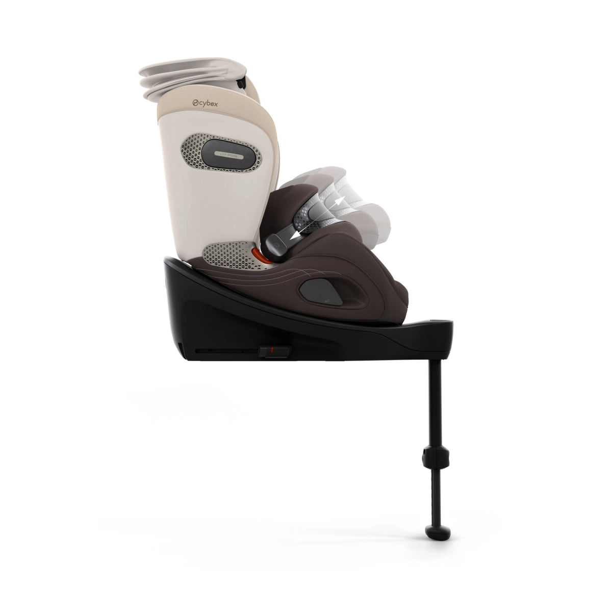 Cybex Anoris S Style i-Size 180 Airbag Car Seat - Amber Brown
