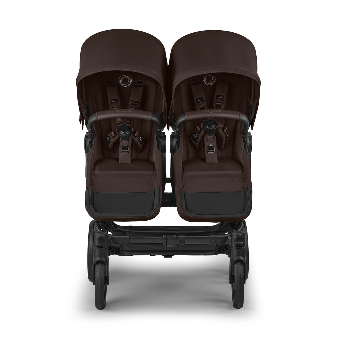 Bugaboo Donkey 6 Twin Essential pushchair bundle Cocoa Brown