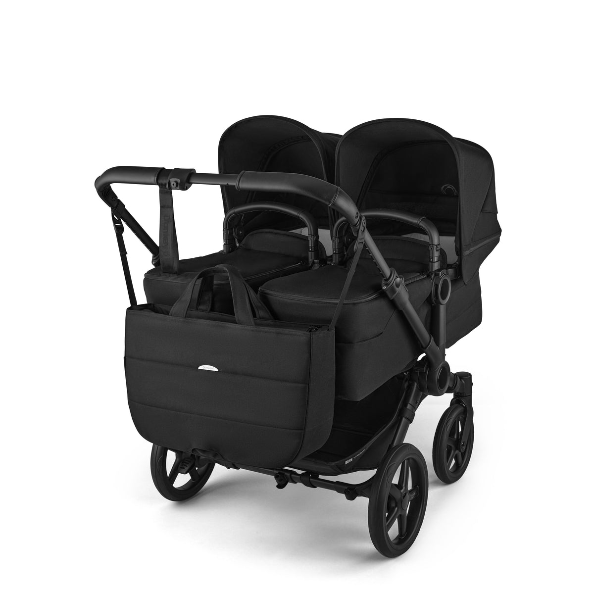 Bugaboo Donkey 6 Twin Essential pushchair bundle Heritage Black