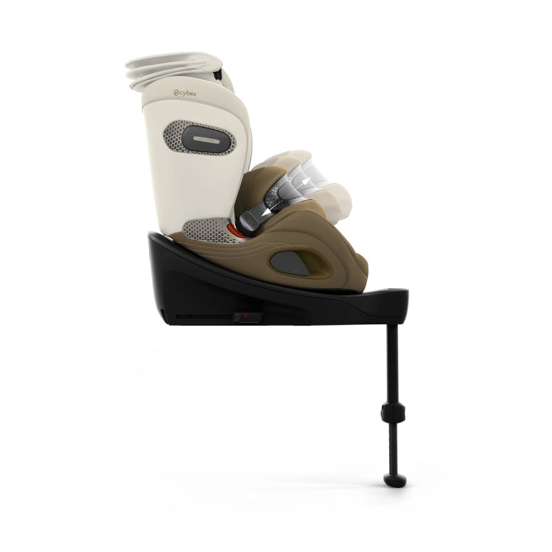 Cybex Anoris S Style i-Size 180 Airbag Car Seat - Jade Green