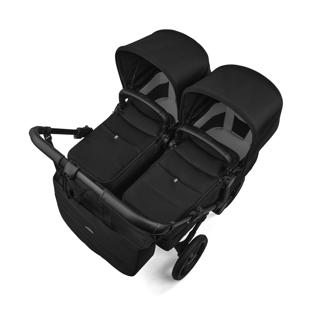 Bugaboo Donkey 6 Twin Essential pushchair bundle Heritage Black