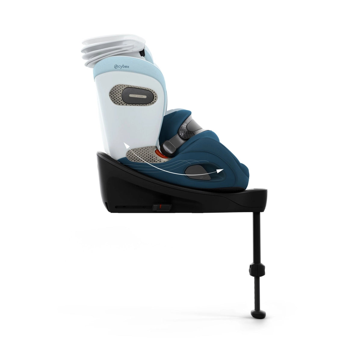 Cybex Anoris S Style i-Size 180 Airbag Car Seat - Opal Blue