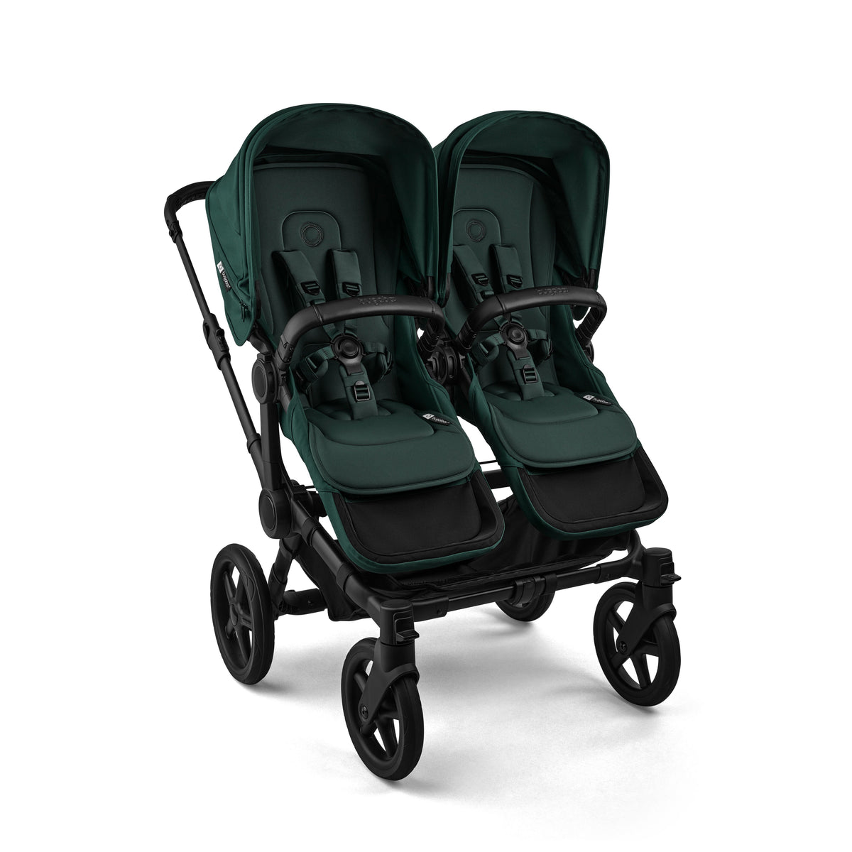 Bugaboo Donkey 6 Twin Ultimate Newborn Bundle Fern Green