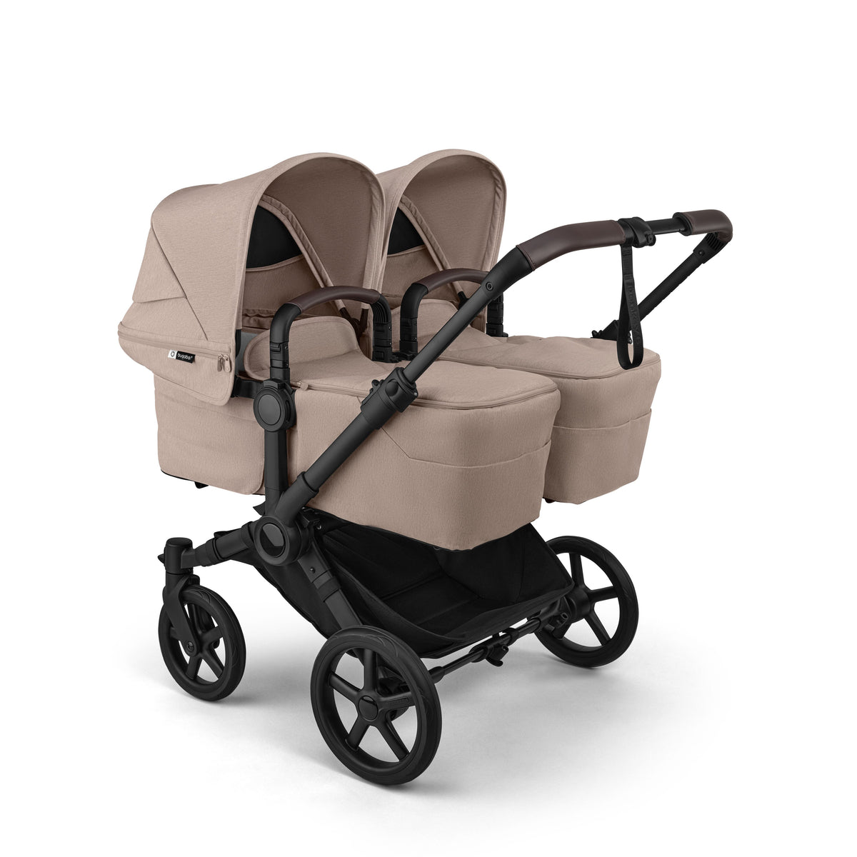 Bugaboo Donkey 6 Twin Ultimate Newborn Bundle Desert Taupe