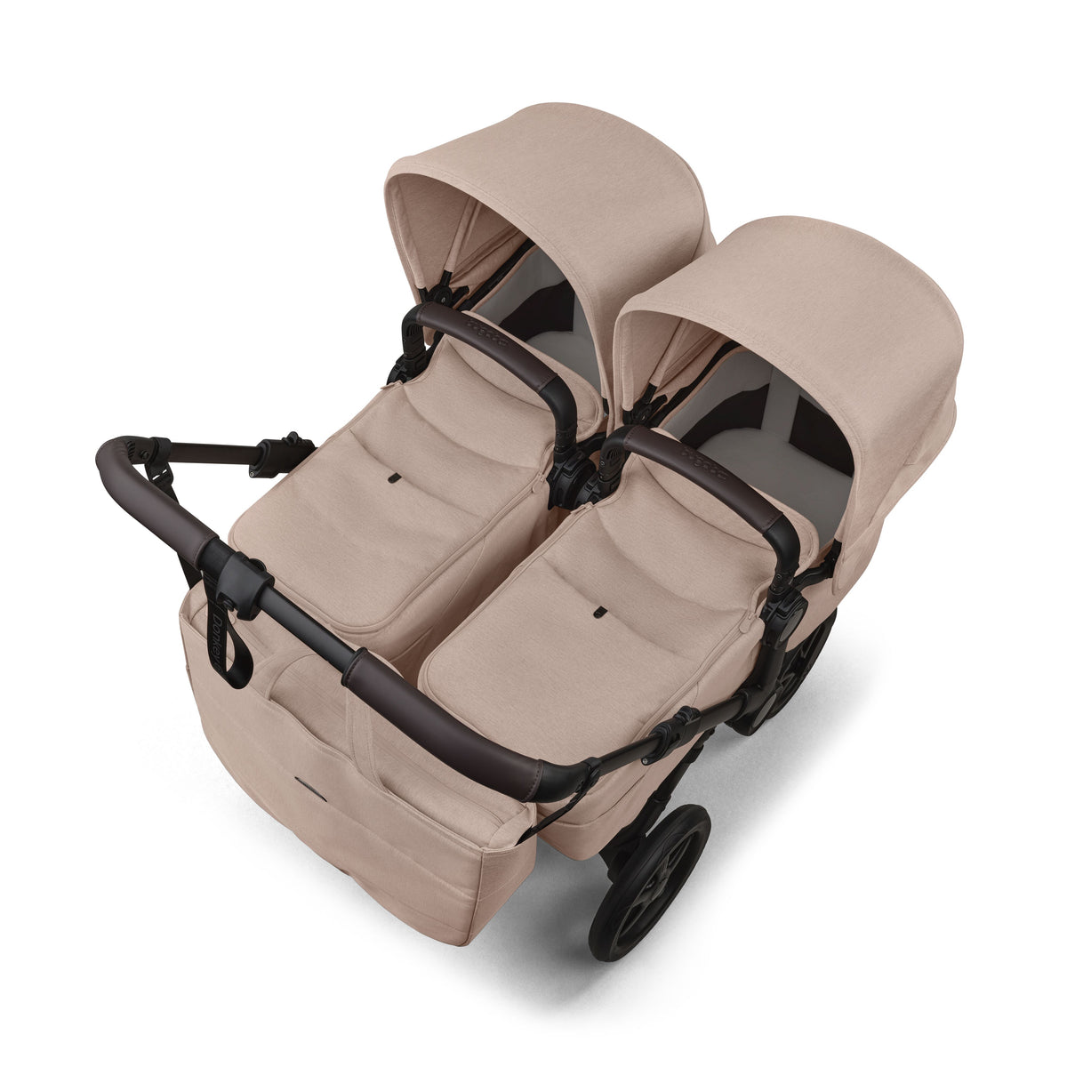 Bugaboo Donkey 6 Twin Ultimate Newborn Bundle Desert Taupe