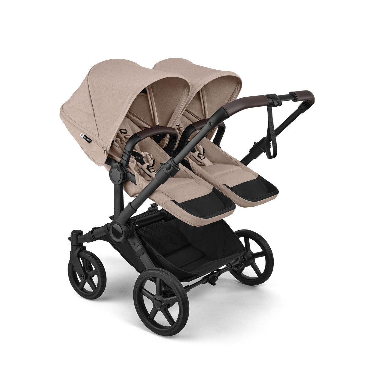Bugaboo Donkey 6 Twin Ultimate Newborn Bundle Desert Taupe