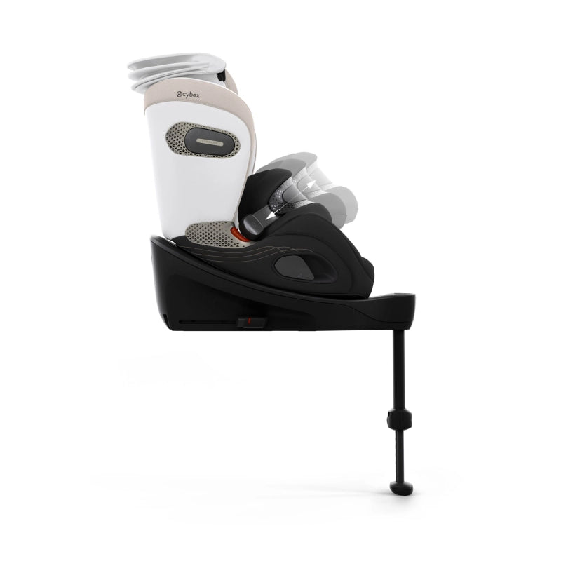 Cybex Anoris S Style i-Size 180 Airbag Car Seat - Off White