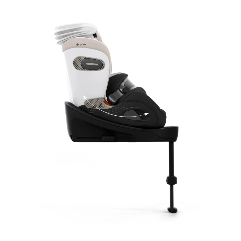 Cybex Anoris S Style i-Size 180 Airbag Car Seat - Off White