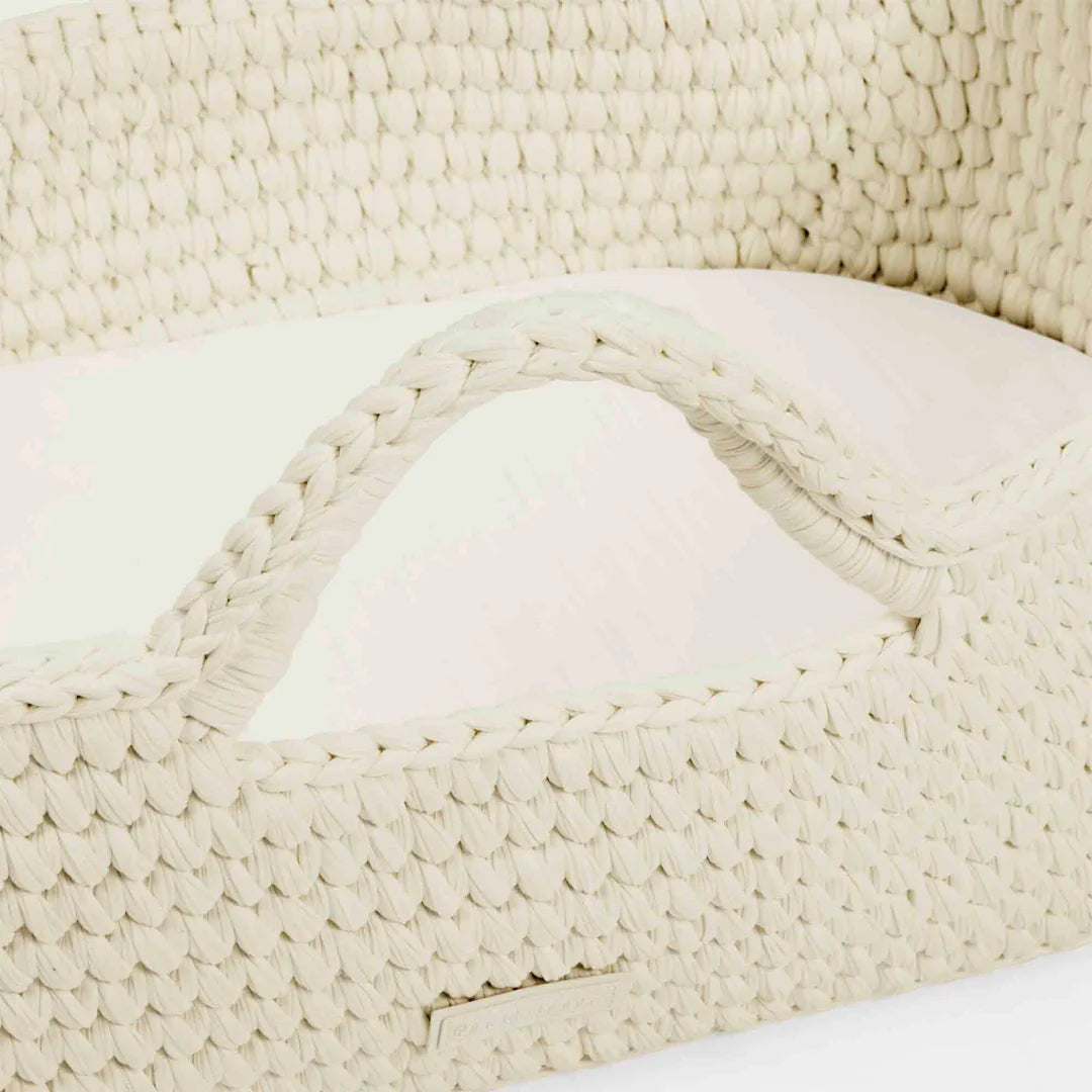 Ickle Bubba Nova Basket And Stand Crochet Cloud With White Stand