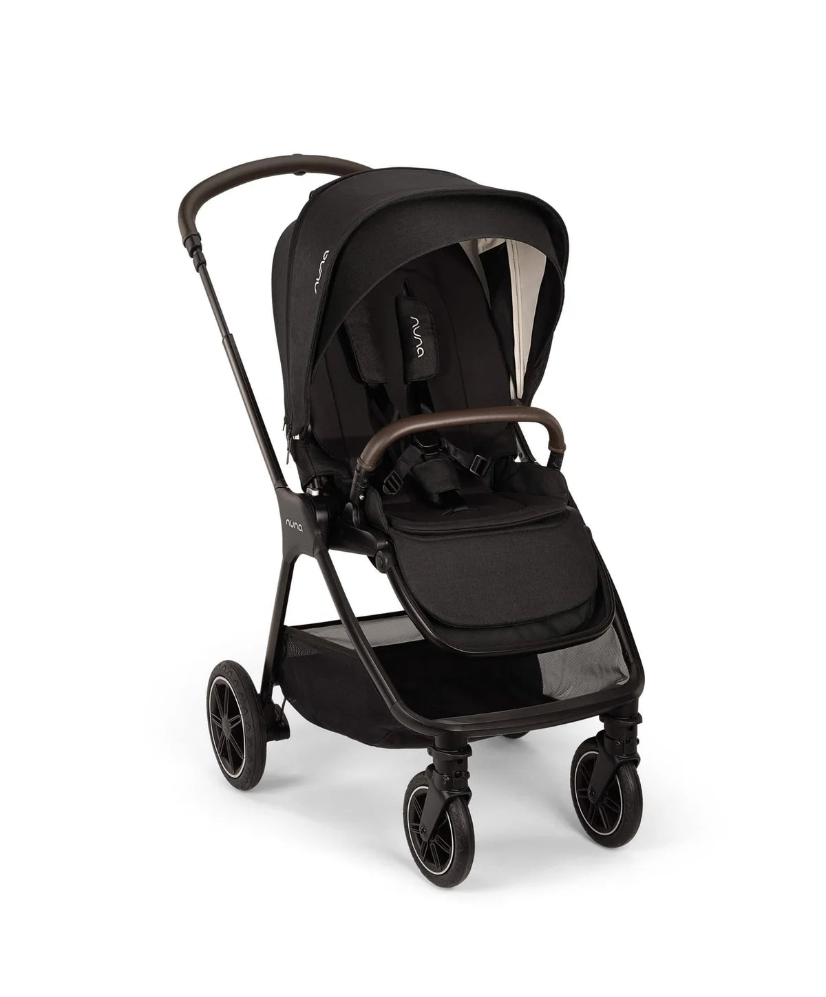 Nuna TRIV Next & ARRA Flex & BASE Curv Bundle - Caviar Biscotti