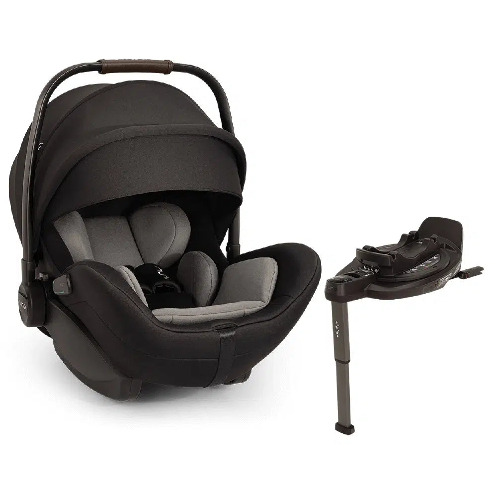 Nuna Triv Next + Arra Flex & Base Curv Travel System Bundle – Caviar