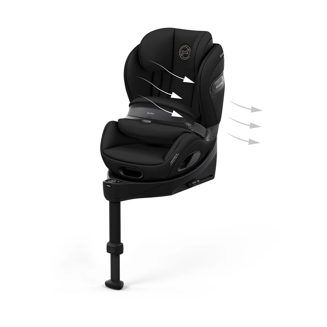 Cybex Anoris Si Comfort Car Seat with Airbag - Sepia Black