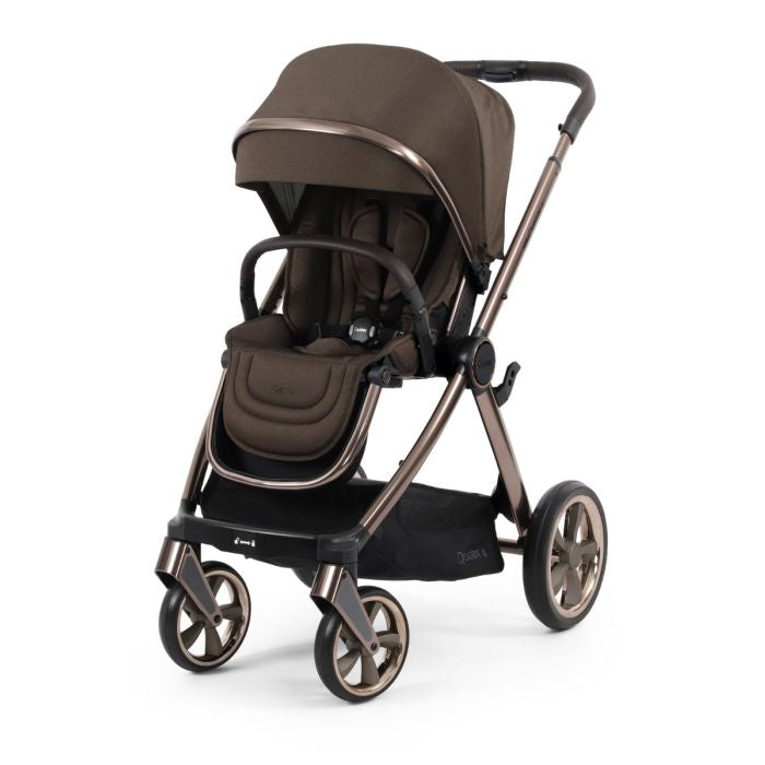 BabyStyle Oyster4 Pushchair Luxury 7 Piece Bundle with Cybex Cloud T i-Size Car Seat and Base - Carbonite
