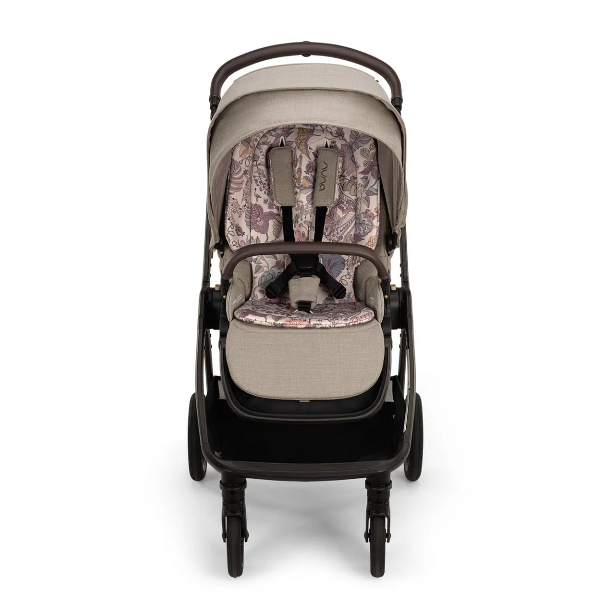 Nuna x Liberty Fantasy Land Collection Triv Next Generation Pushchair, LYTL Carrycot and Arra Flex Car Seat and Base Next Bundle Open Box