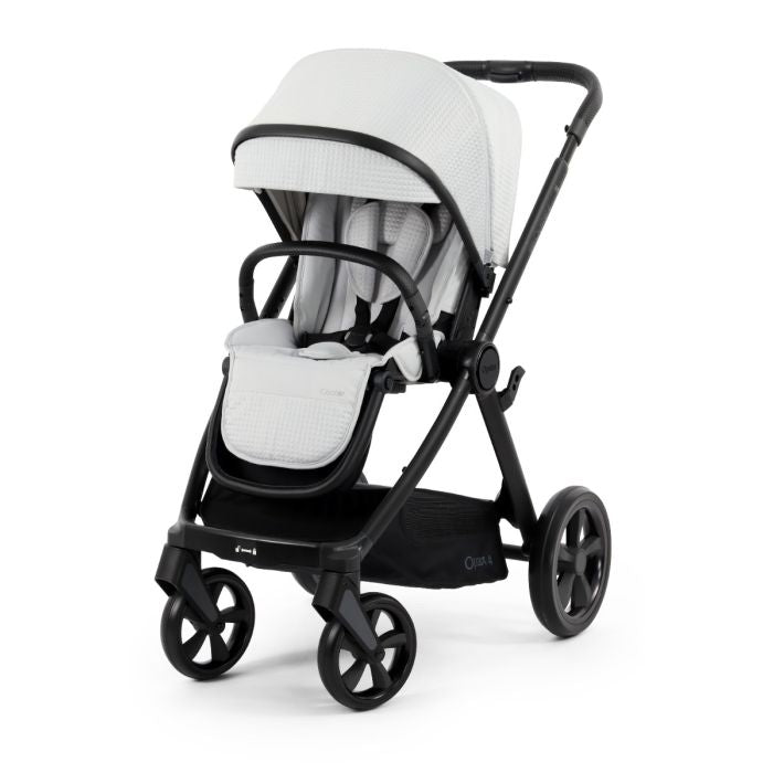 BabyStyle Oyster4 Pushchair Essential 5 Piece Bundle with Cybex Cloud T i-Size Car Seat and Base - Chocolate Velvet