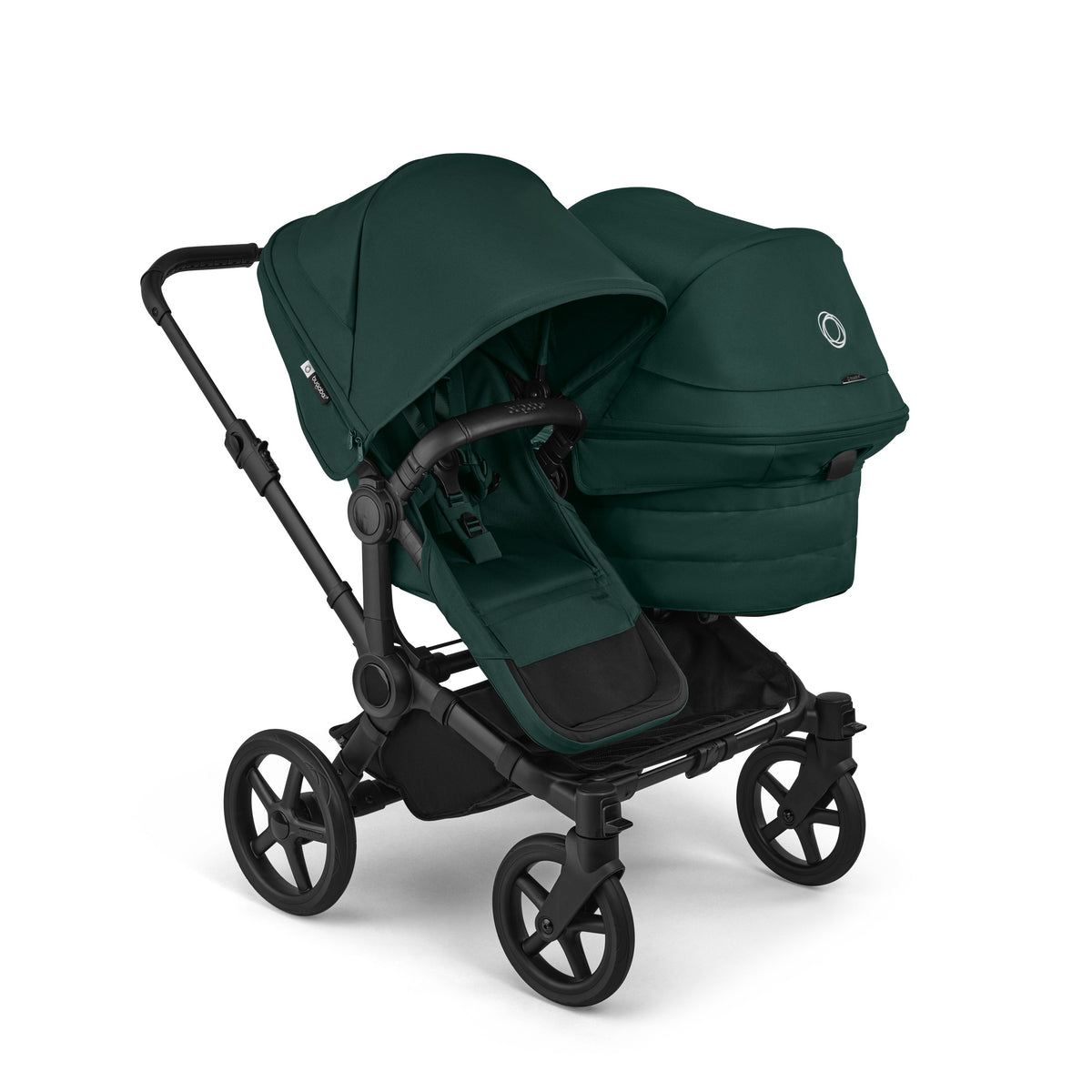 Bugaboo Donkey 6 Double Ultimate Cloud T Newborn Bundle Fern Green
