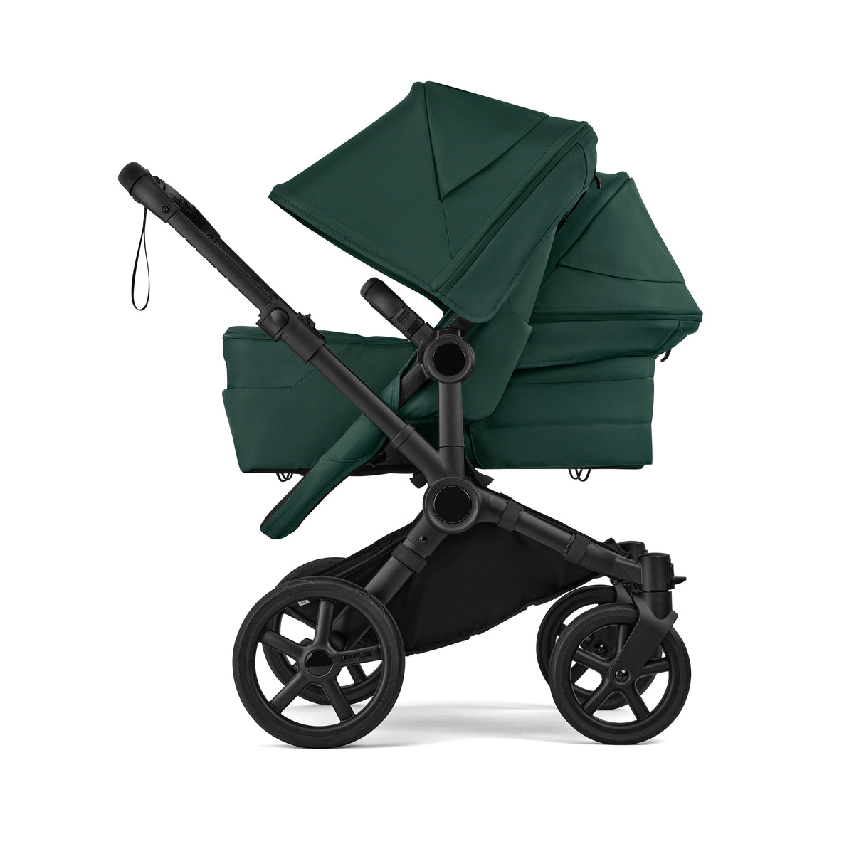 Bugaboo Donkey 6 Double Ultimate Cloud T Newborn Bundle Fern Green