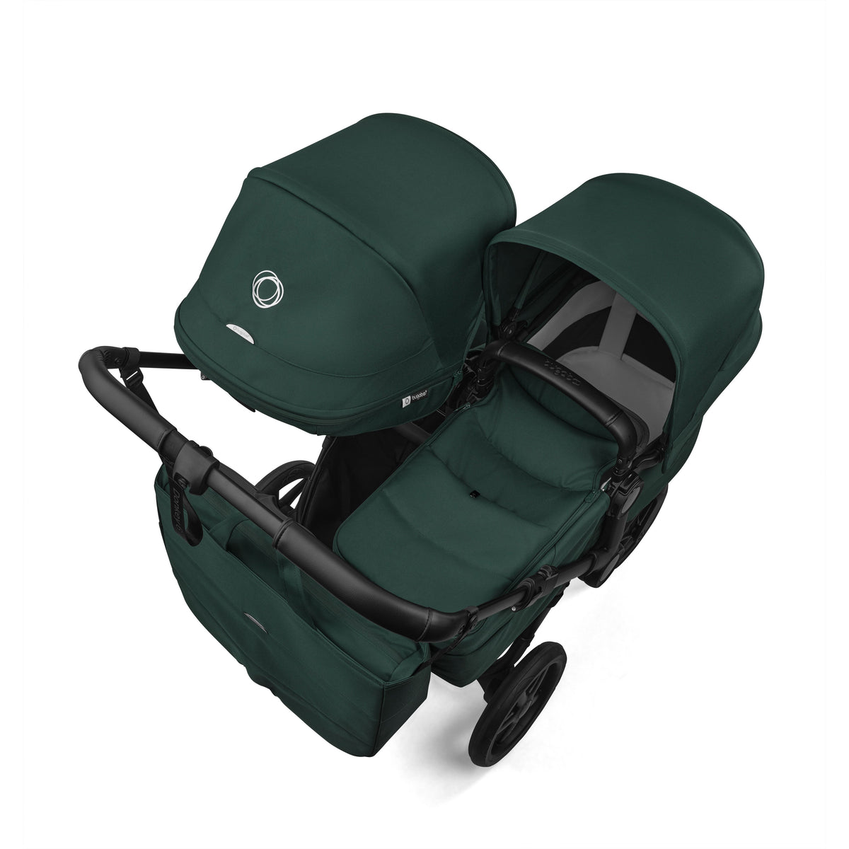 Bugaboo Donkey 6 Double Ultimate Cloud T Newborn Bundle Fern Green