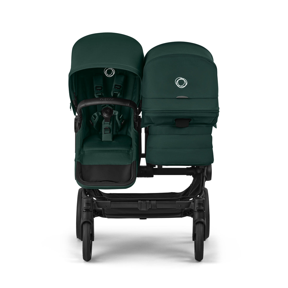 Bugaboo Donkey 6 Double Ultimate Cloud T Newborn Bundle Fern Green