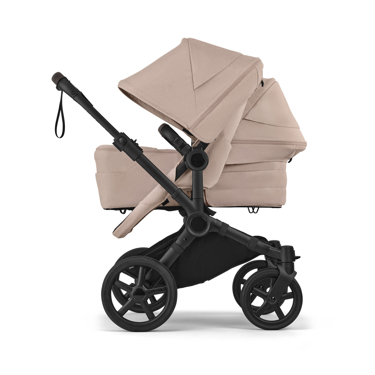 Bugaboo Donkey 6 Double Ultimate Cloud T Newborn Bundle Desert Taupe