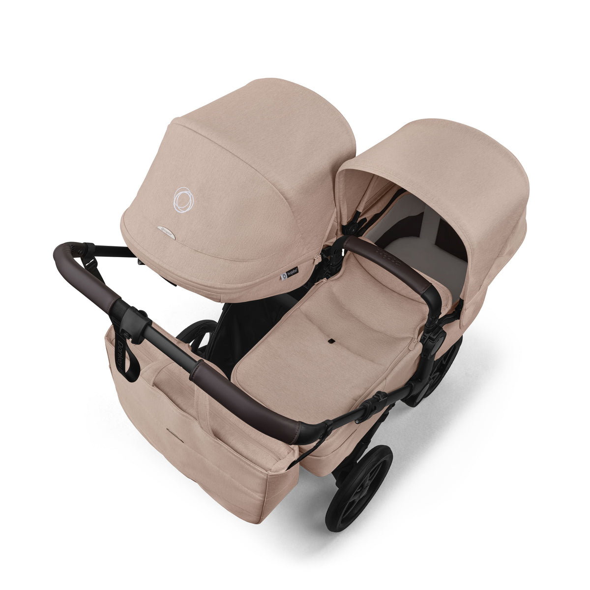 Bugaboo Donkey 6 Double Ultimate Cloud T Newborn Bundle Desert Taupe