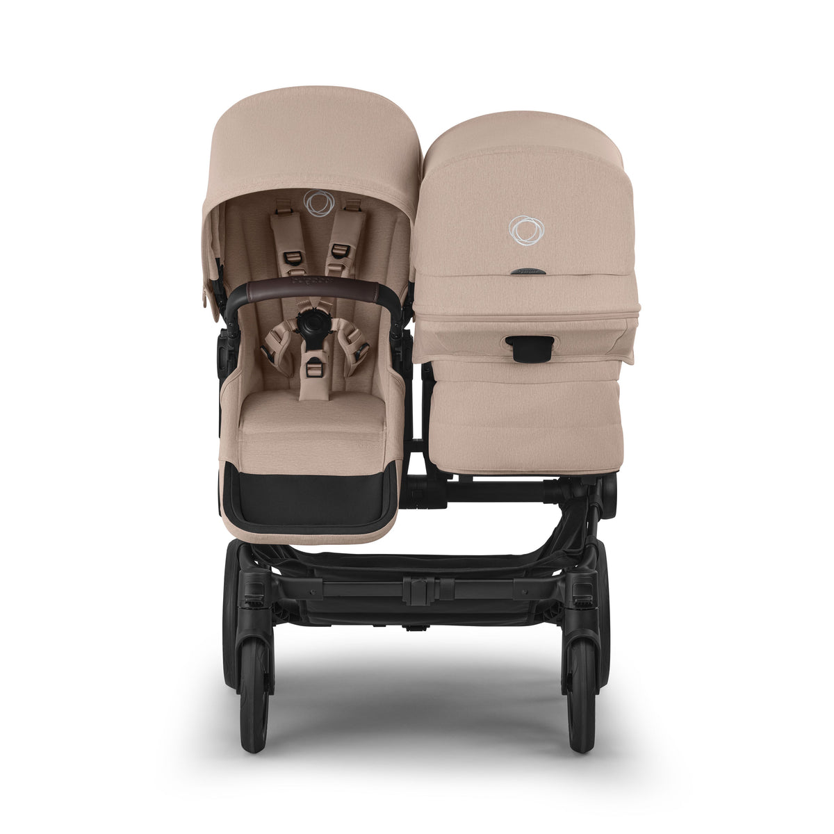Bugaboo Donkey 6 Double Ultimate Cloud T Newborn Bundle Desert Taupe