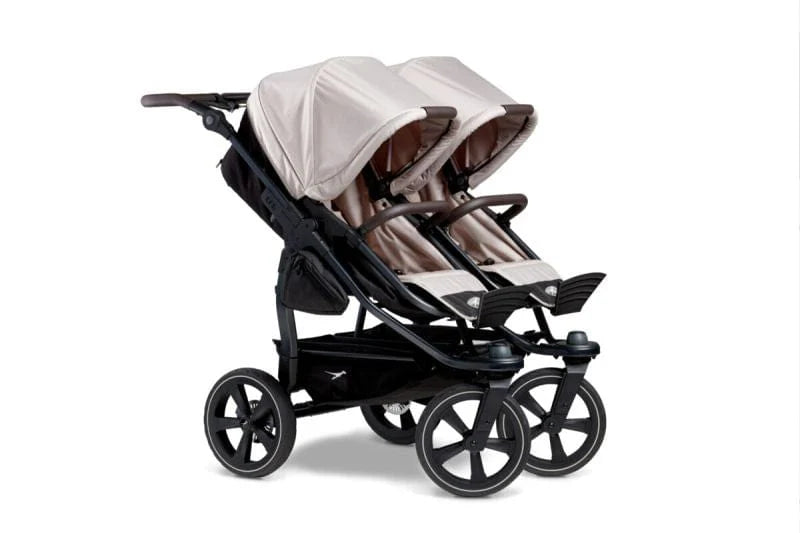 TFK Duo Twin Double Stroller Combi Seat Units - Sand