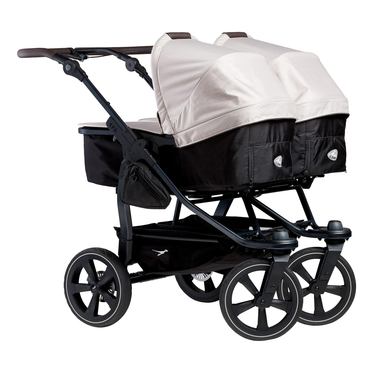 TFK Duo Twin Double Stroller Combi Seat Units - Sand