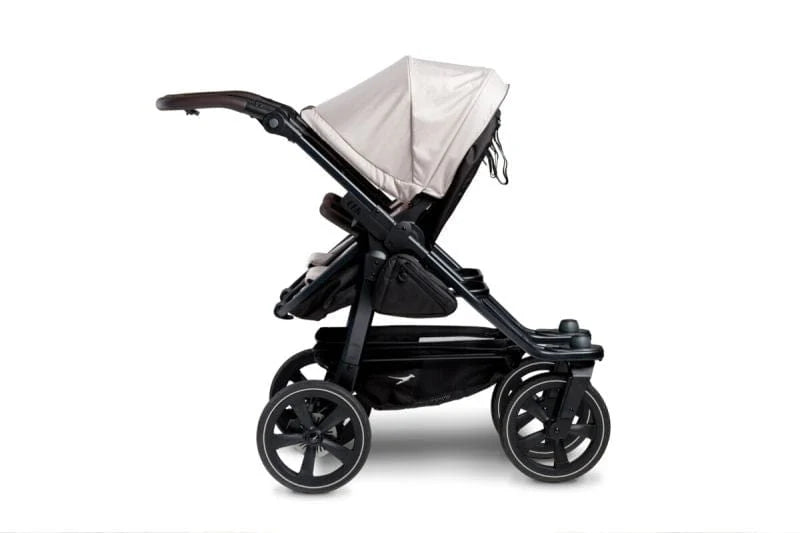 TFK Duo Twin Double Stroller Combi Seat Units - Sand