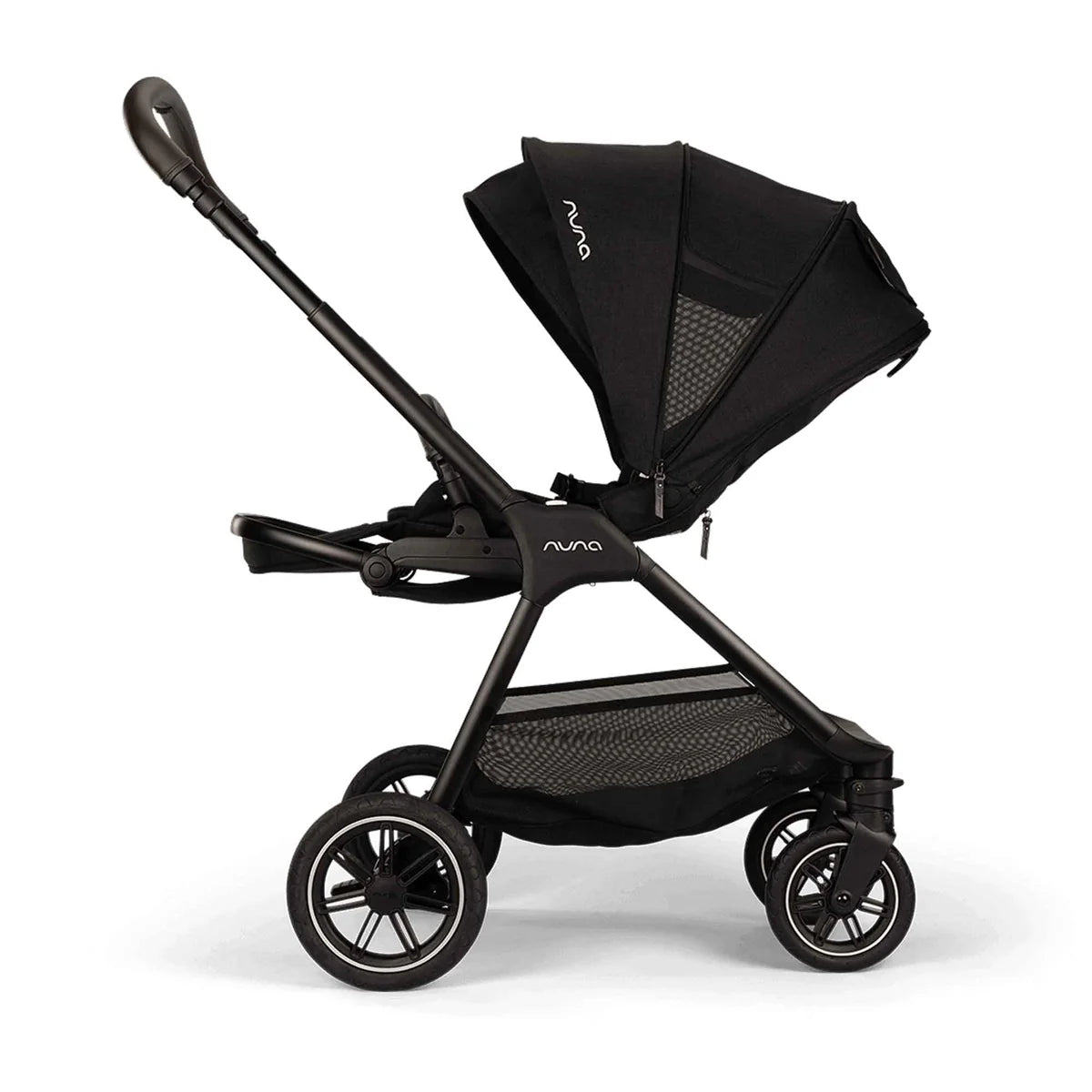 Nuna TRIV Next & ARRA Flex & BASE Curv Bundle - Caviar Biscotti