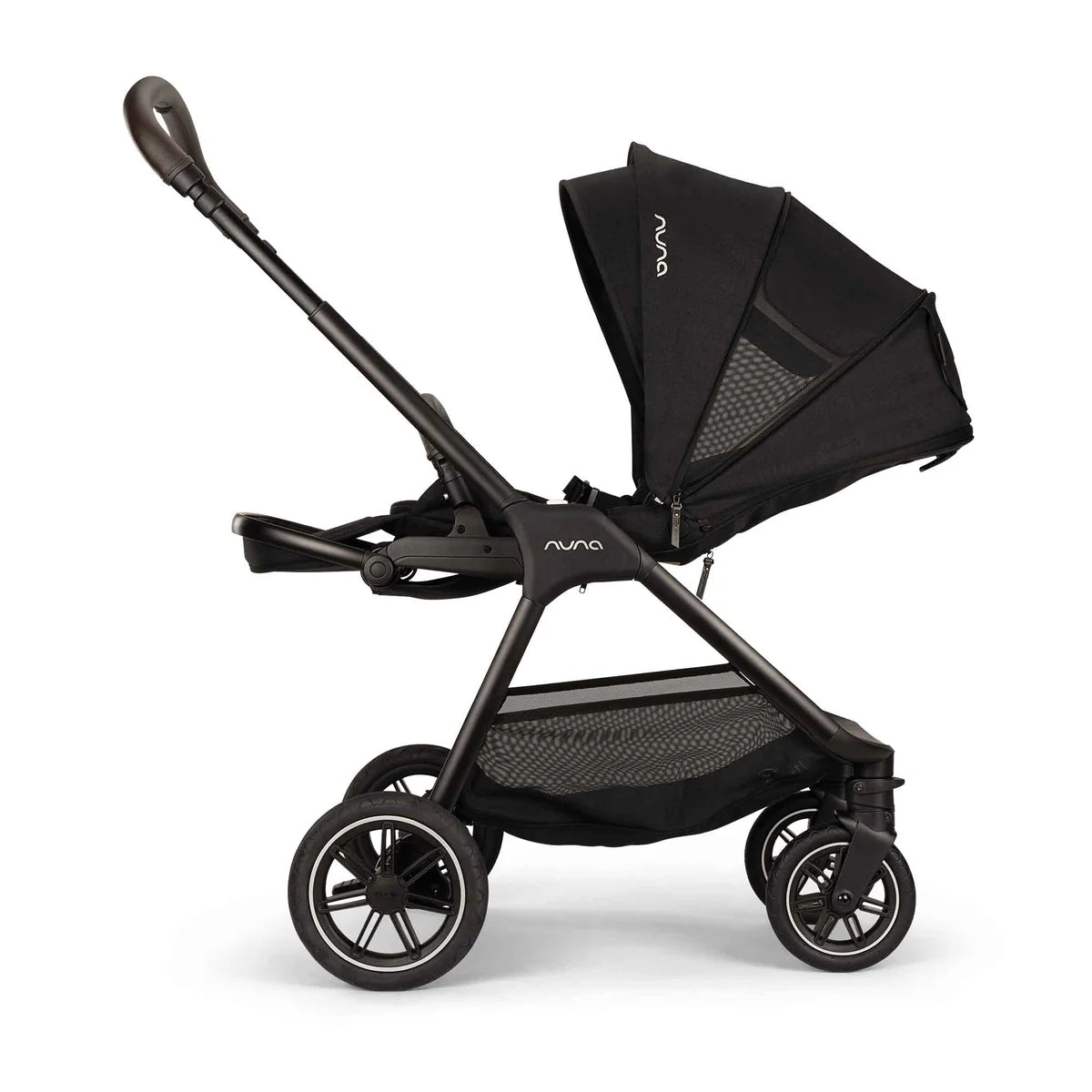 Nuna TRIV Next & ARRA Flex & BASE Curv Bundle - Caviar Biscotti