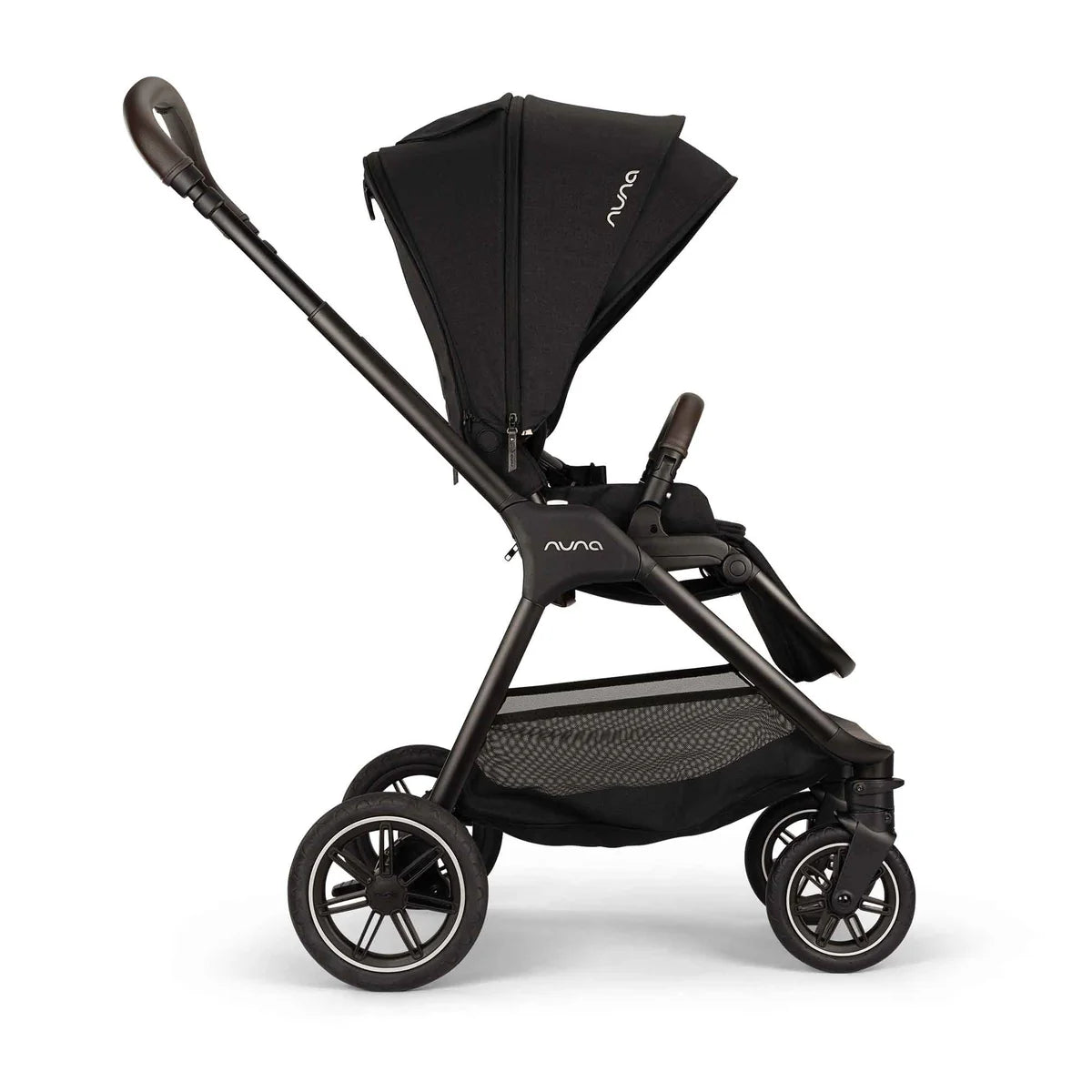 Nuna TRIV Next & ARRA Flex & BASE Curv Bundle - Caviar Biscotti
