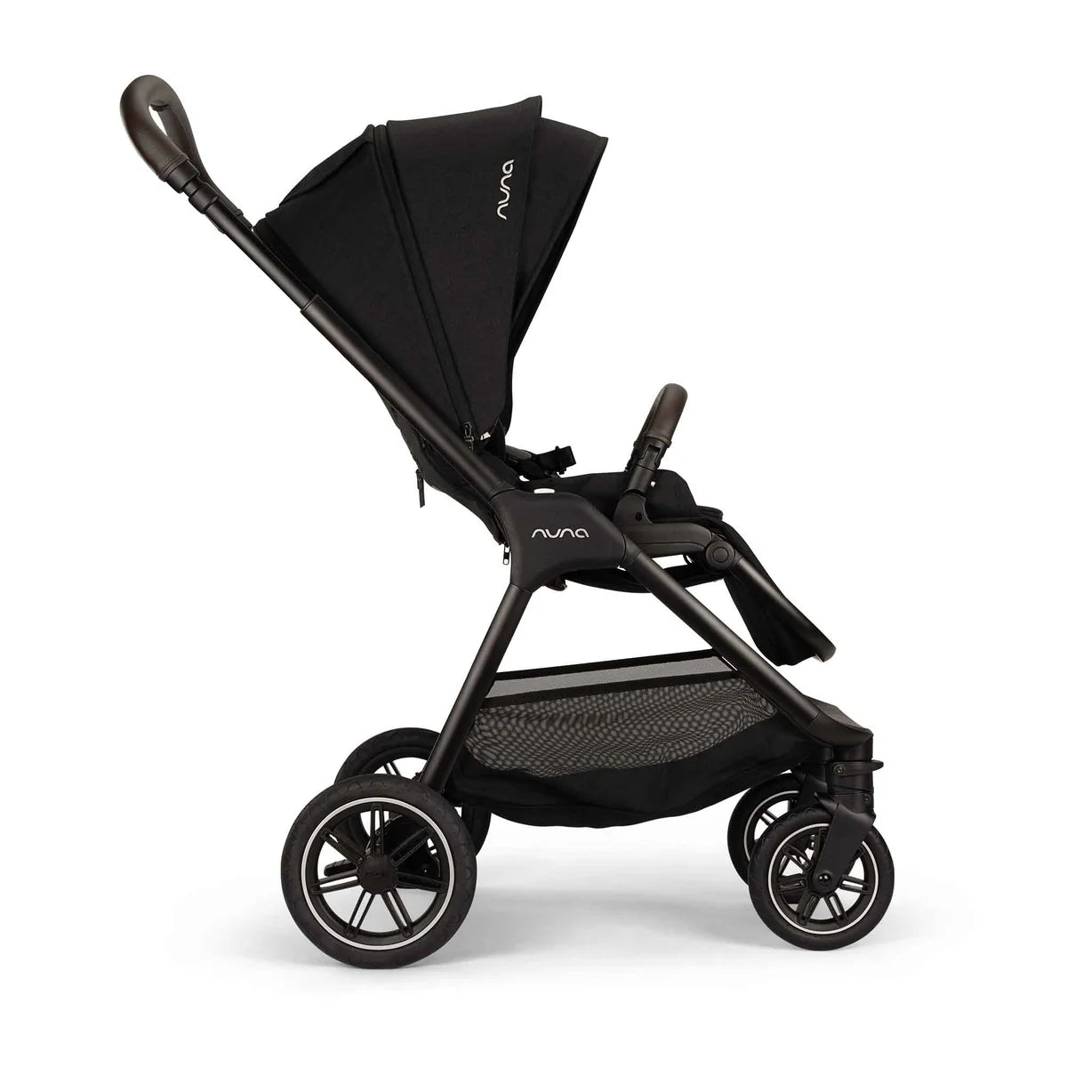 Nuna TRIV Next & ARRA Flex & BASE Curv Bundle - Caviar Biscotti