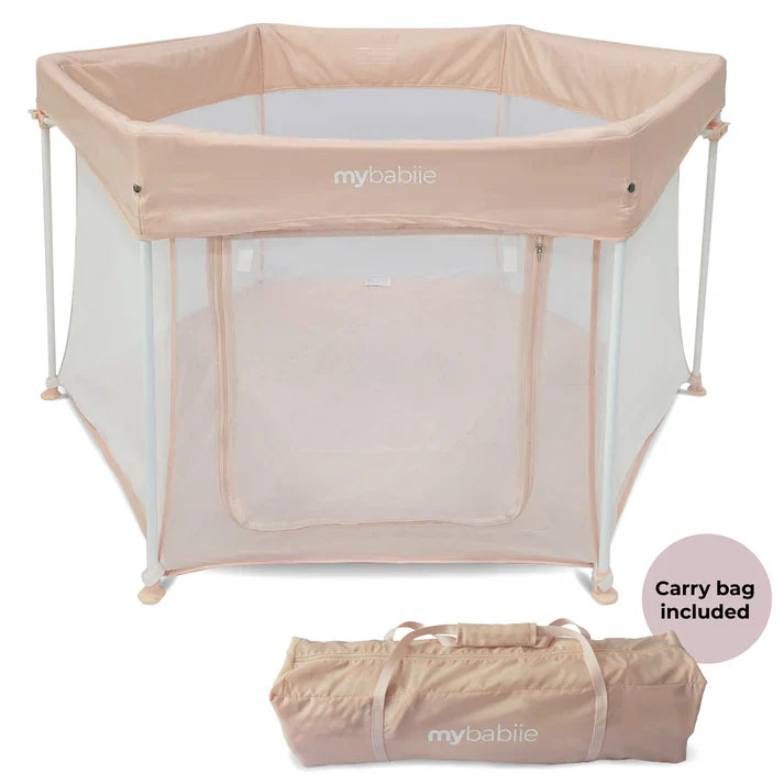 My Babiie Baby Play Pen – Blush Pink