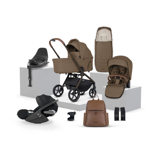 Silver Cross Breez Ultimate 360 Cloud T Car Seat Bundle - Maple