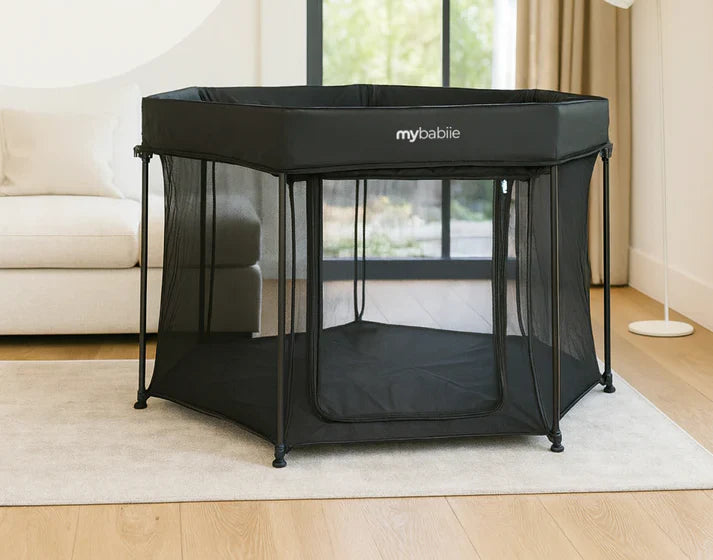 My Babiie Baby Play Pen – Black