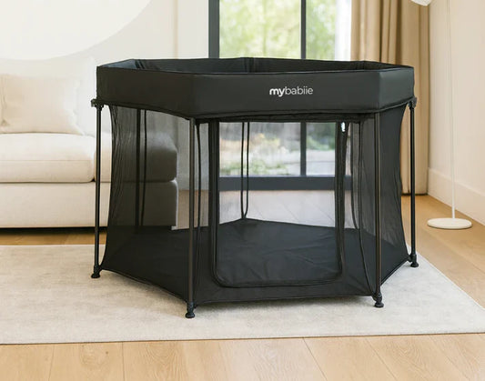 My Babiie Baby Play Pen – Black