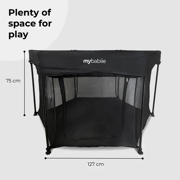 My Babiie Baby Play Pen – Black