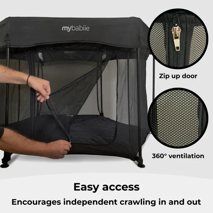 My Babiie Baby Play Pen – Black