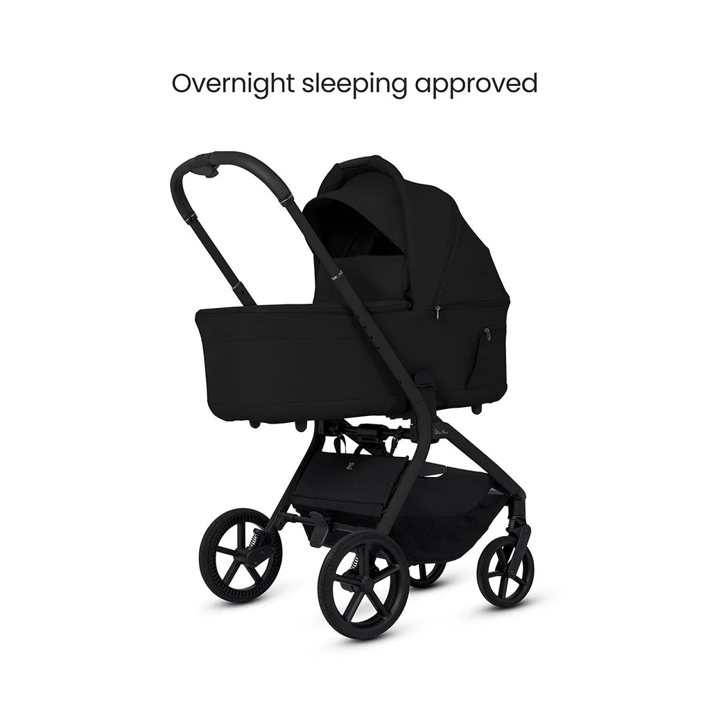 Silver Cross Breez Ultimate 360 Cloud T Beige Car Seat Bundle - Onyx Black Cloud T