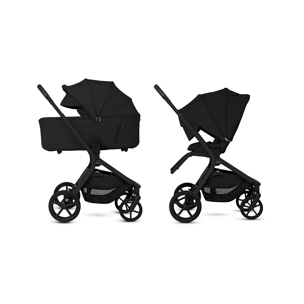 Silver Cross Breez Ultimate 360 Cloud T Beige Car Seat Bundle - Onyx Black Cloud T