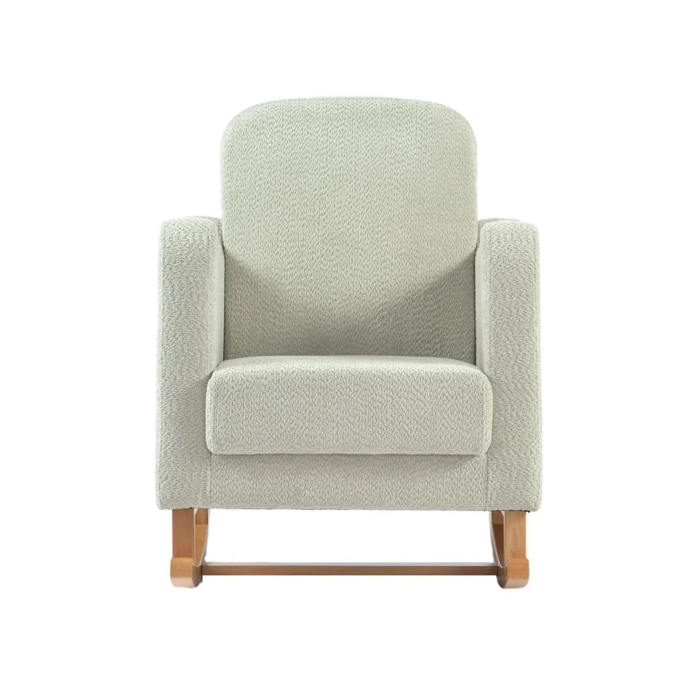 Bebe & Beyond Soother Nursing Chair – Boucle Collection Sage