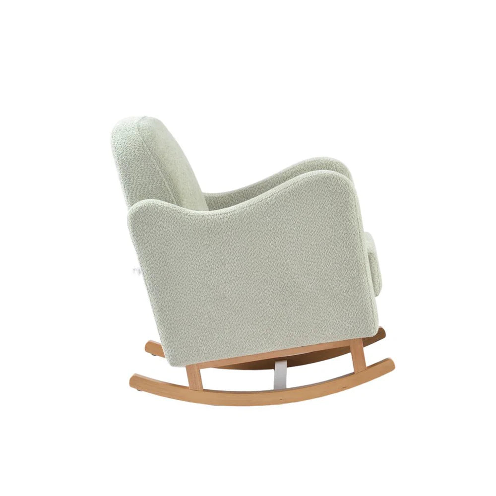 Bebe & Beyond Soother Nursing Chair – Boucle Collection Sage